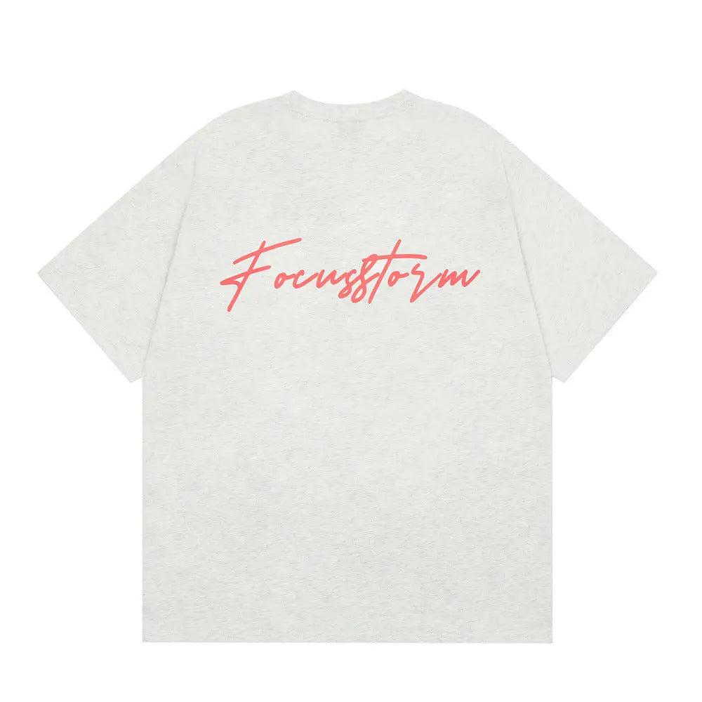 Focus Storm Scratch Printed Graphic T-Shirt The 4 Season Clothing Brand