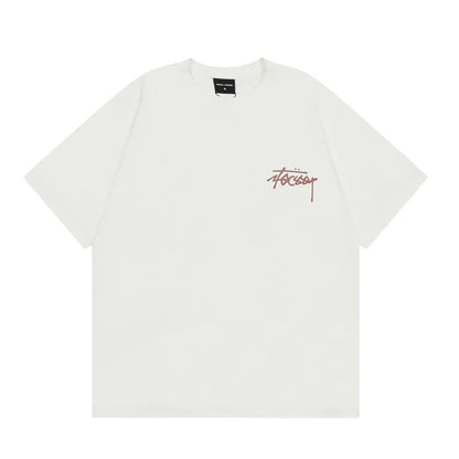 Focus Storm X Focssy Letter Print T-Shirt The 4 Season Clothing Brand