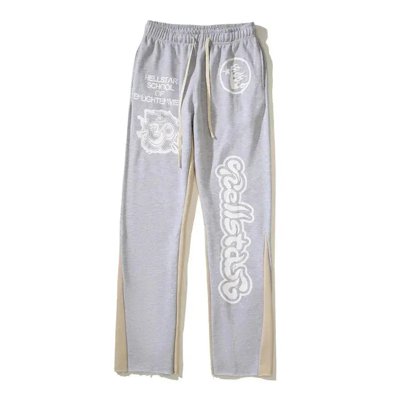 Hellstar Flare Graphic Pants The 4 Season Clothing Brand