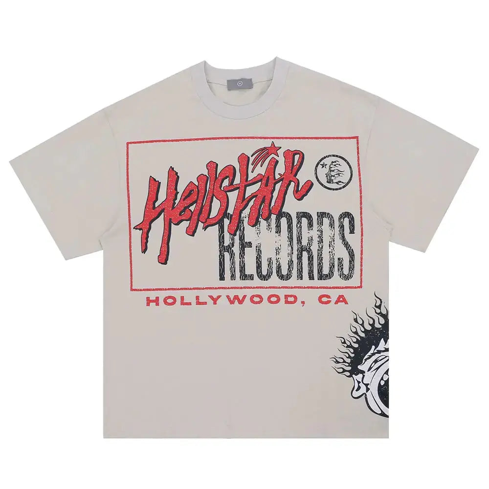 Hellstar Records Flamin T-Shirt The 4 Season Clothing Brand