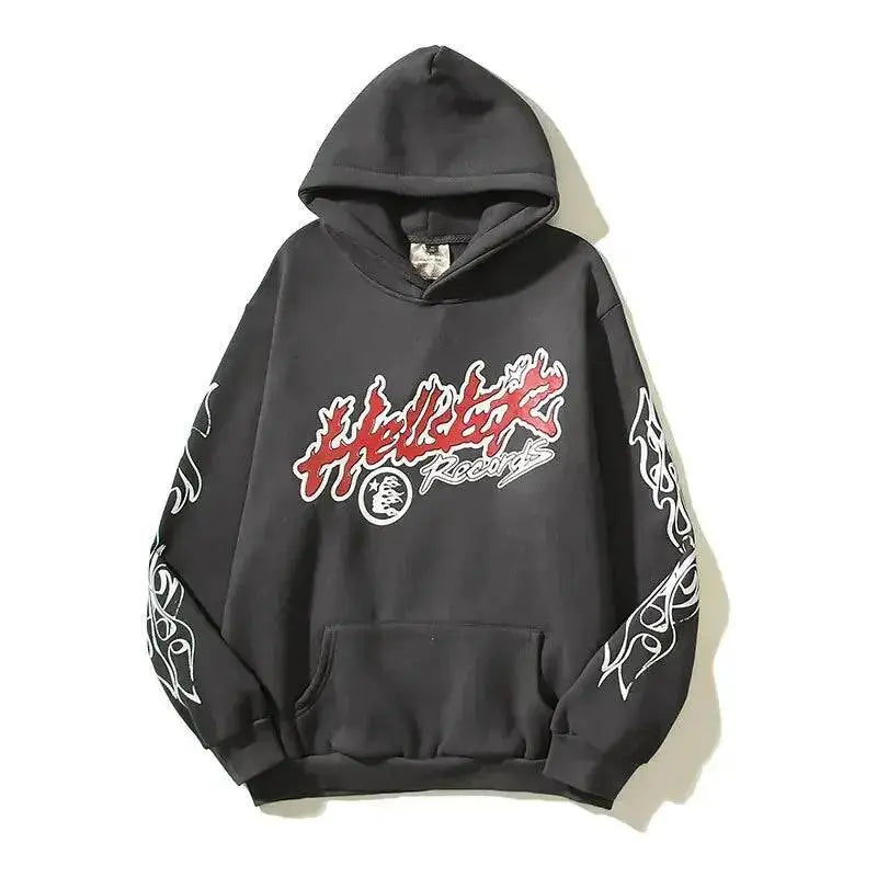 Hellstar Stars Graffiti Fleece Hoodie - The 4 Season Clothing Brand