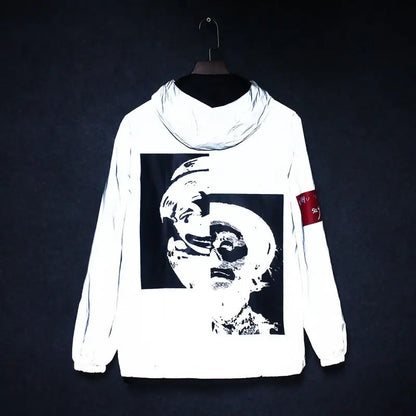 Hip hop clown reflective coat The 4 Season Clothing Brand