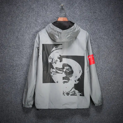 Hip hop clown reflective coat The 4 Season Clothing Brand