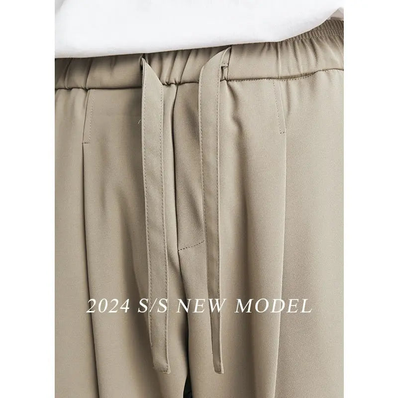 Ice Silk Advanced Draping Anti-wrinkle Casual SweatPants My Store