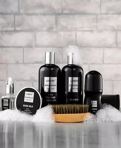 Men'S 10-Pc. Sandalwood Self-Care Grooming Gift Set - The 4 Season Clothing Brand