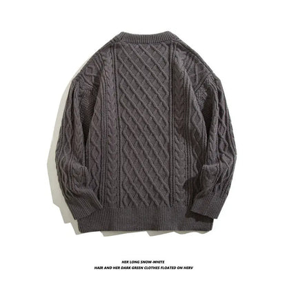 Men's Sweater Thickened Base Wool The 4 Season Clothing Brand