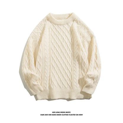 Men's Sweater Thickened Base Wool The 4 Season Clothing Brand