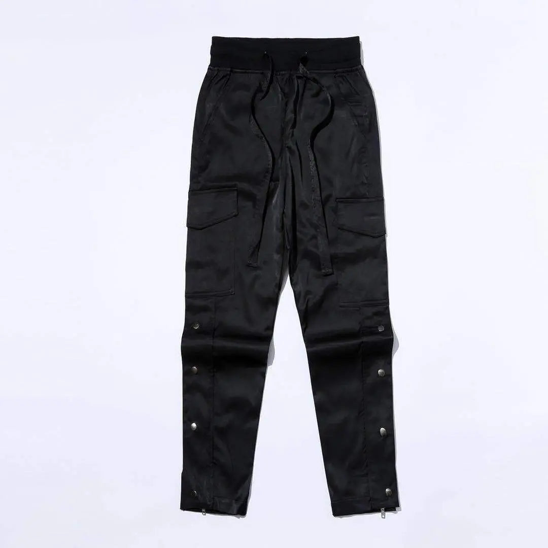 Men's Velcro Buttoned Cargo Pants The 4 Season Clothing Brand