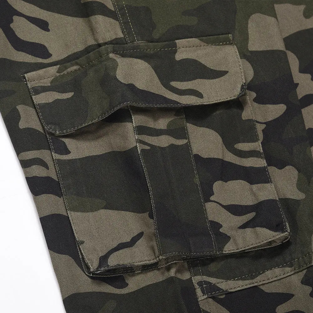 Military Multi-pocket Camouflage Cargo Pants Men The 4 Season Clothing Brand