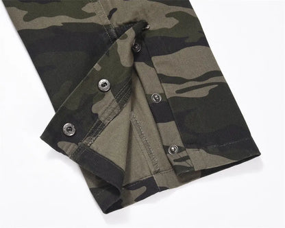 Military Multi-pocket Camouflage Cargo Pants Men The 4 Season Clothing Brand