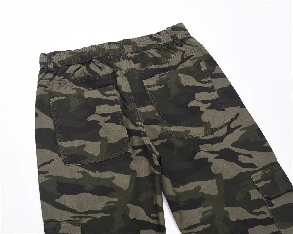 Military Multi-pocket Camouflage Cargo Pants Men The 4 Season Clothing Brand