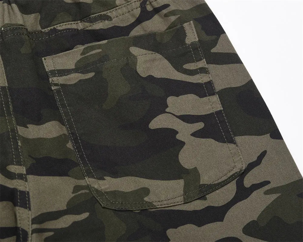 Military Multi-pocket Camouflage Cargo Pants Men The 4 Season Clothing Brand