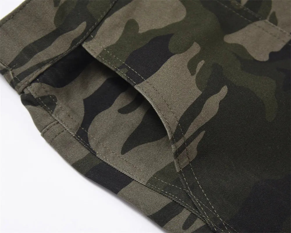 Military Multi-pocket Camouflage Cargo Pants Men The 4 Season Clothing Brand