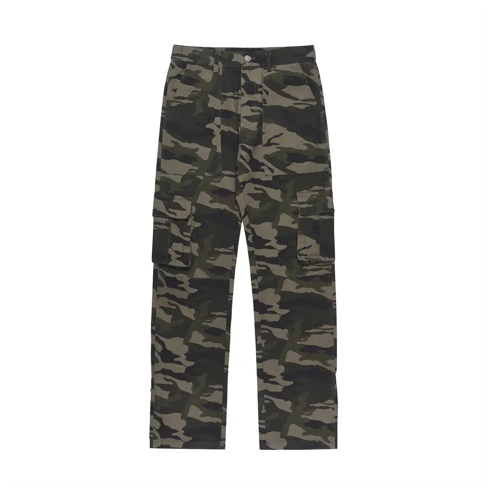 Military Multi-pocket Camouflage Cargo Pants Men The 4 Season Clothing Brand