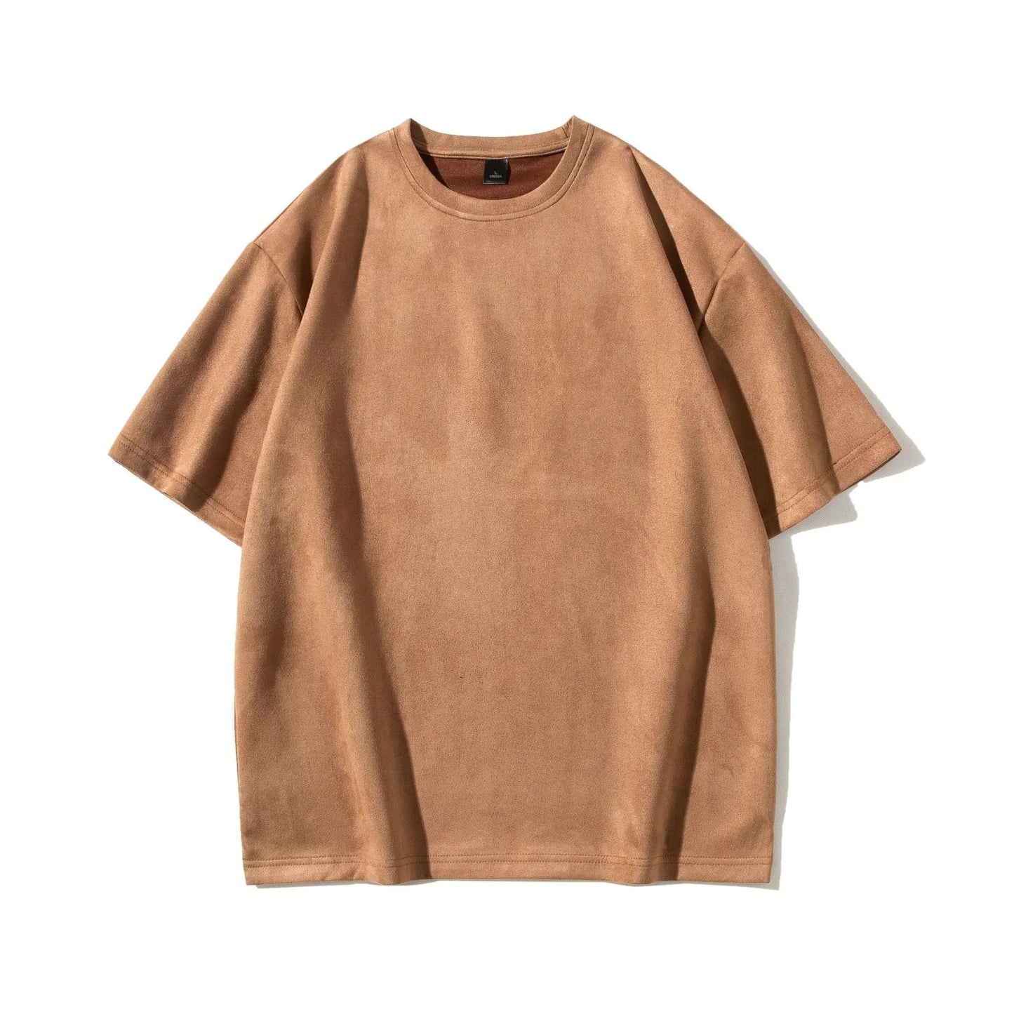 Oversized Retro Suede T-Shirt The 4 Season Clothing Brand