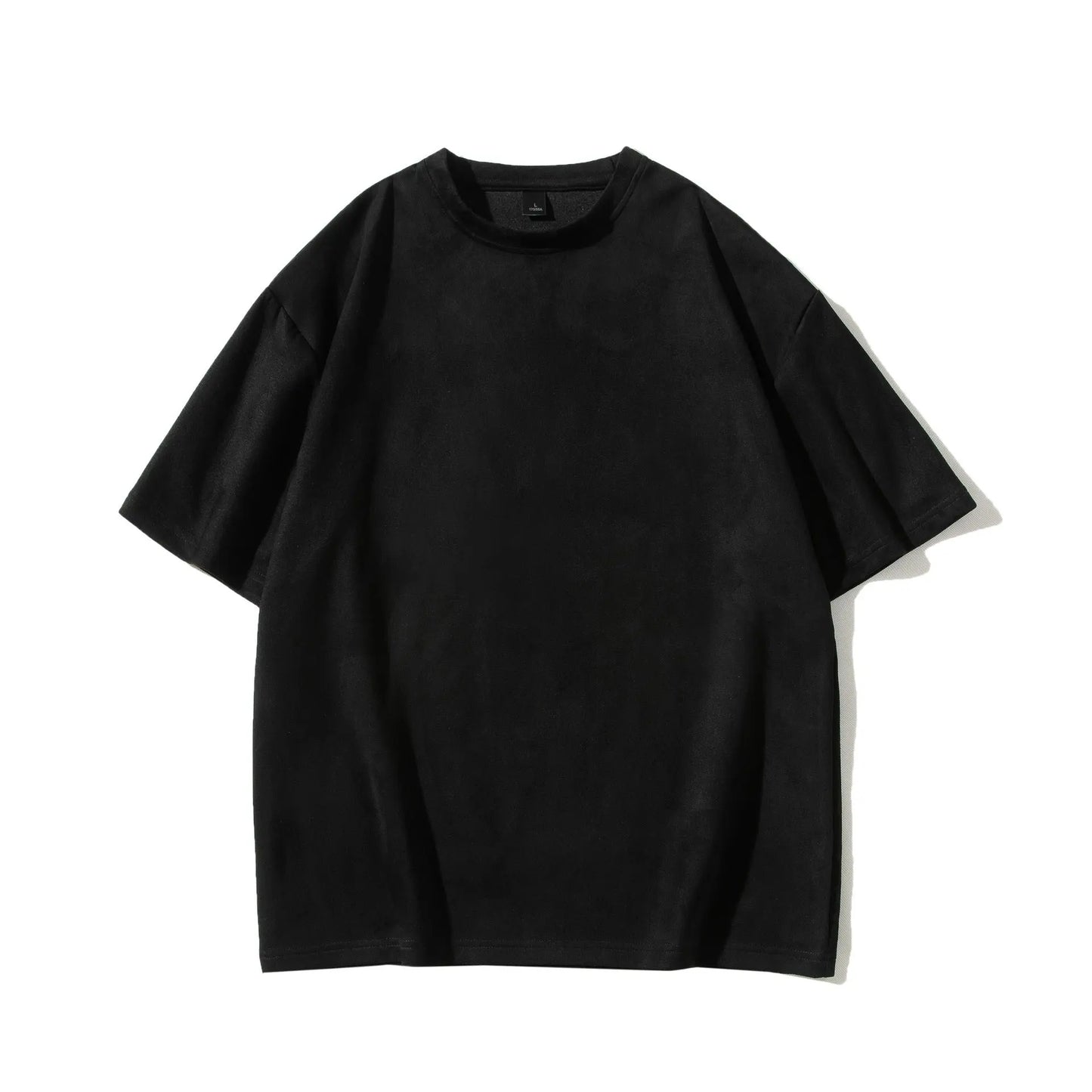 Oversized Retro Suede T-Shirt The 4 Season Clothing Brand