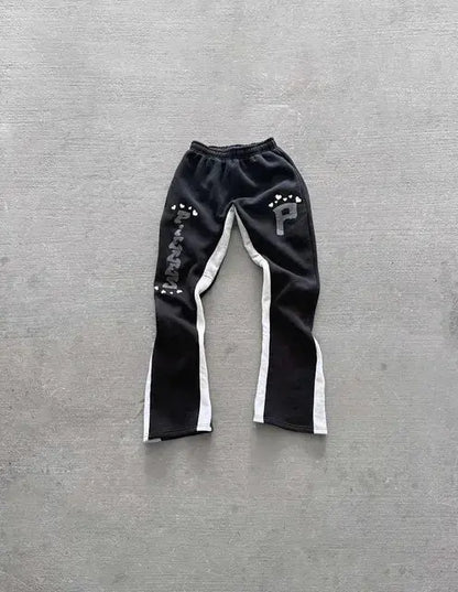 Pieces Stacked Sweatpants The 4 Season Clothing Brand