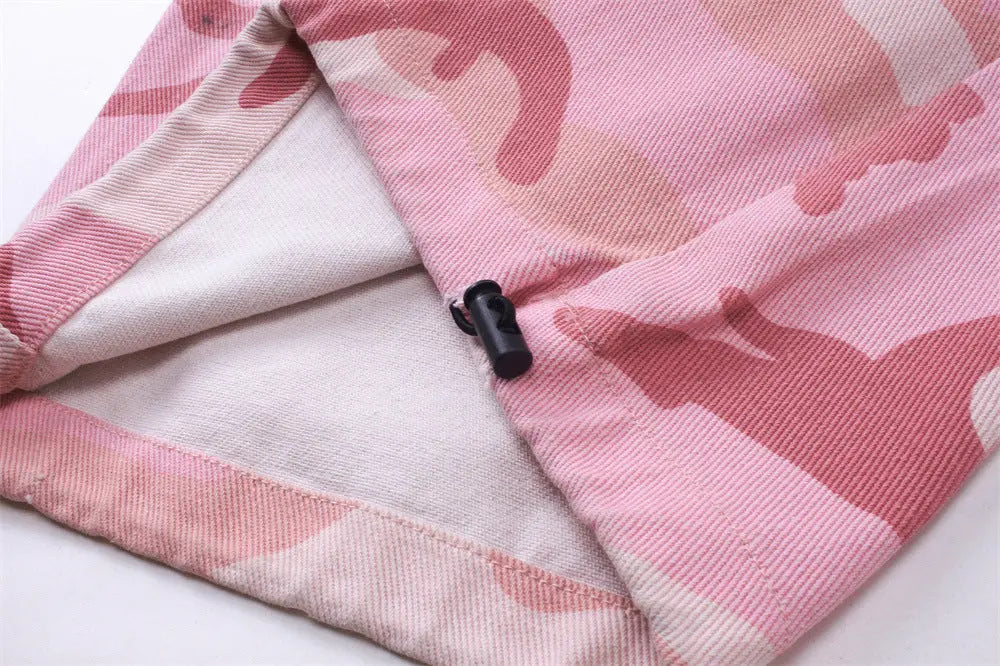 Pink Camouflage Cargo Pants The 4 Season Clothing Brand