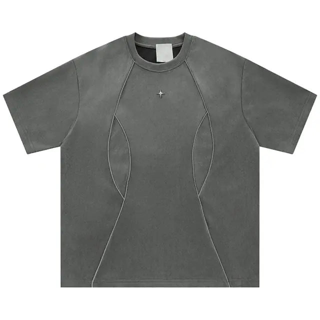 Reflective Suede T-Shirt The 4 Season Clothing Brand