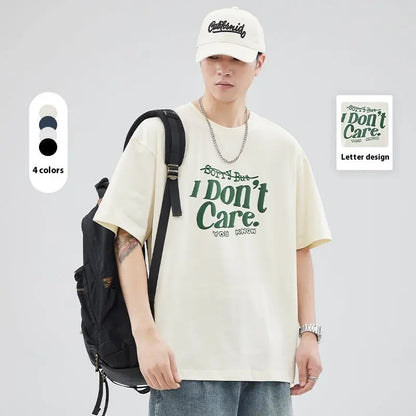 Retro I Dont Care Graphic T-Shirt The 4 Season Clothing Brand