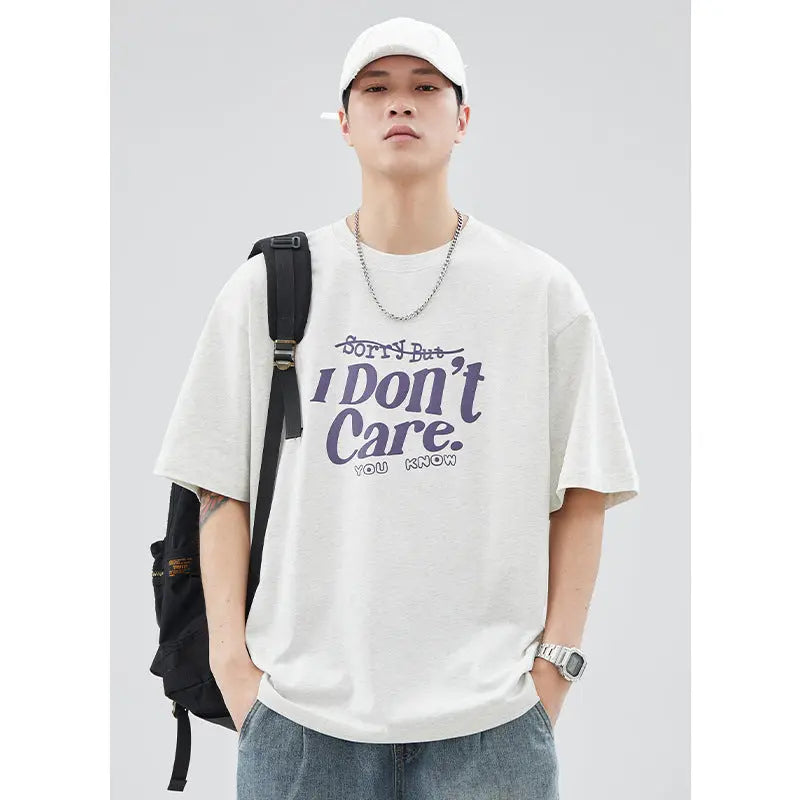 Retro I Dont Care Graphic T-Shirt The 4 Season Clothing Brand