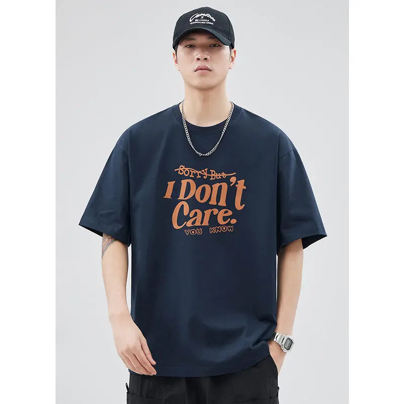 Retro I Dont Care Graphic T-Shirt The 4 Season Clothing Brand