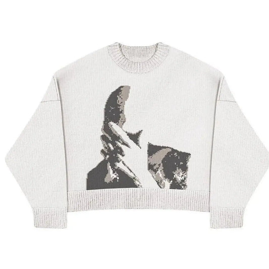 Retro Loose Knit Sweater The 4 Season Clothing Brand