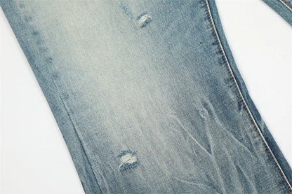 Ripped Slightly Flared Jeans Men The 4 Season Clothing Brand