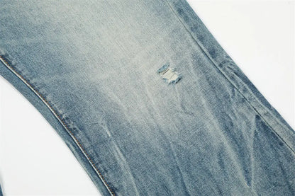 Ripped Slightly Flared Jeans Men The 4 Season Clothing Brand