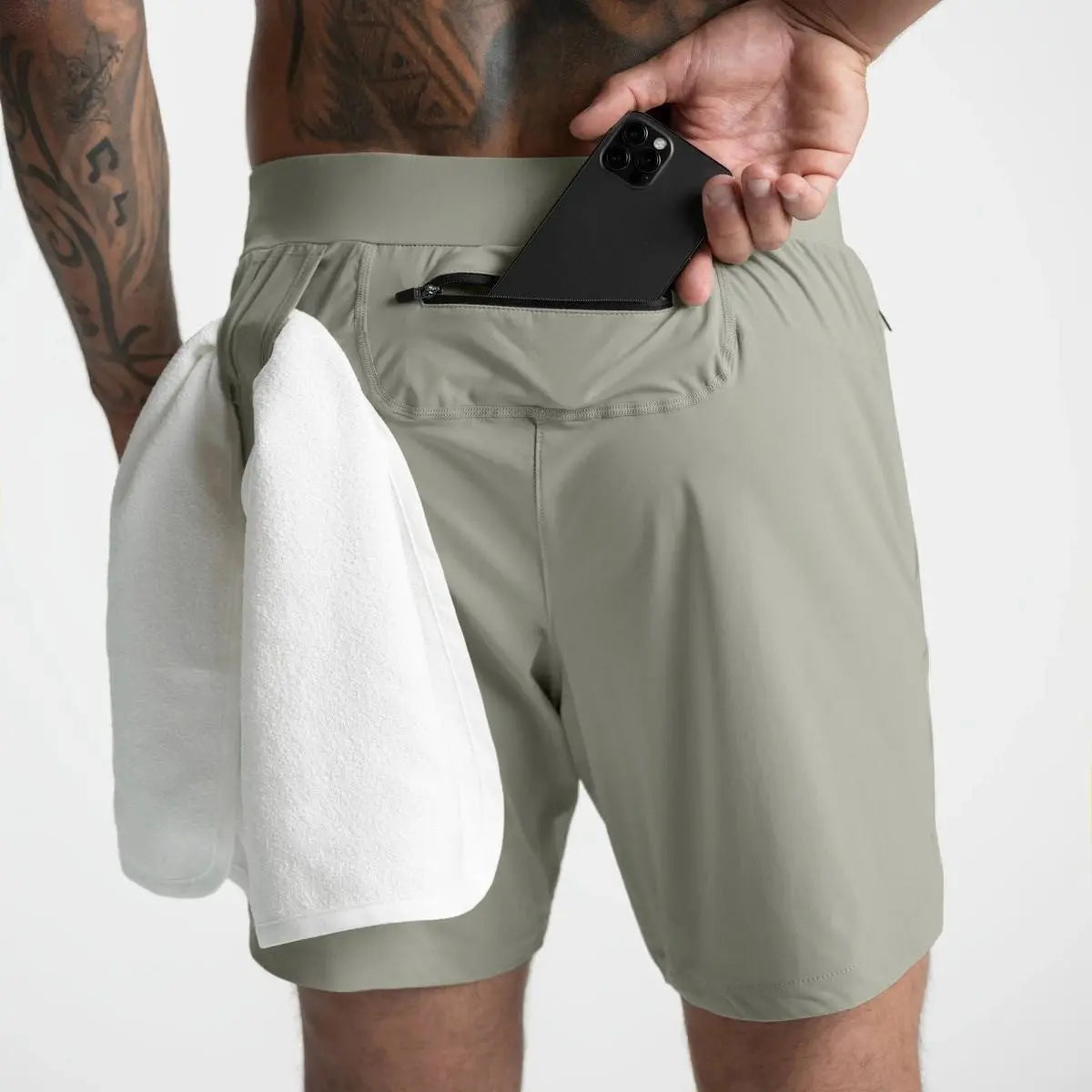 Running Sports Breathable Quick-dry Casual Shorts The 4 Season Clothing Brand