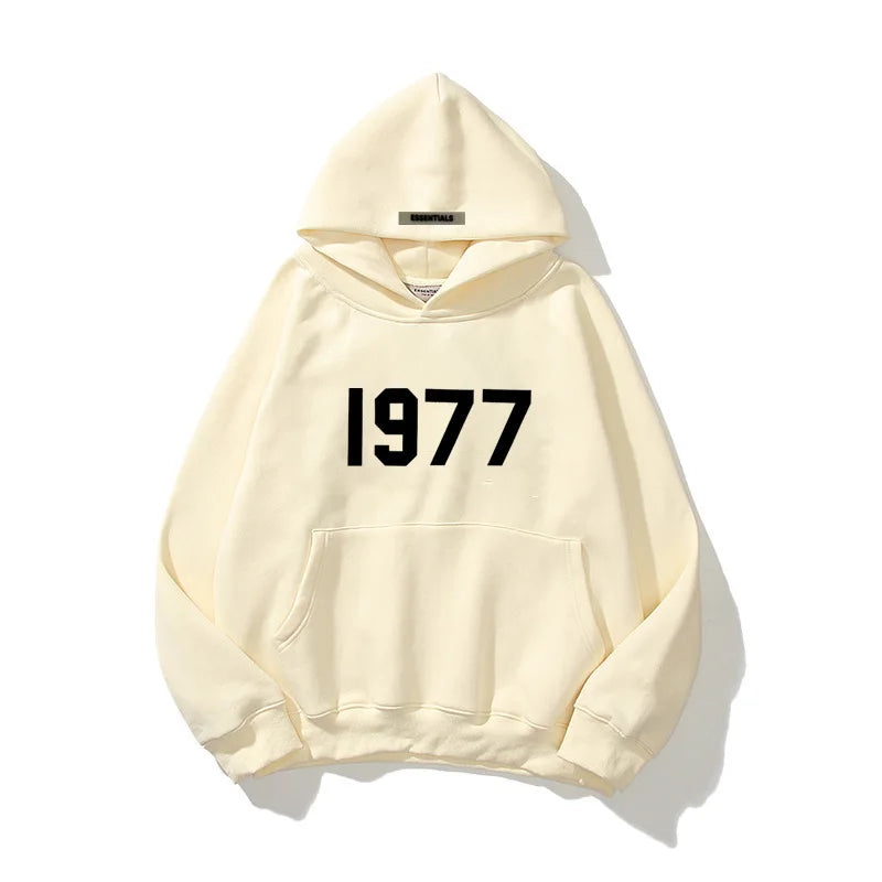 1977 Printed Graphic Hoodie - The 4 Season Clothing Brand