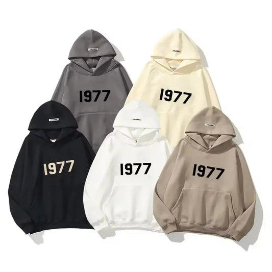 1977 Printed Graphic Hoodie The Seasons Streetwear