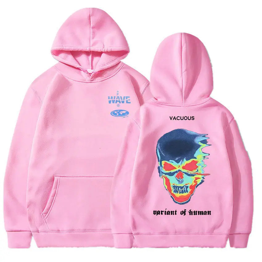 Skeleton Thermal Imaging Graphic Print Hoodie The 4 Season Clothing Brand