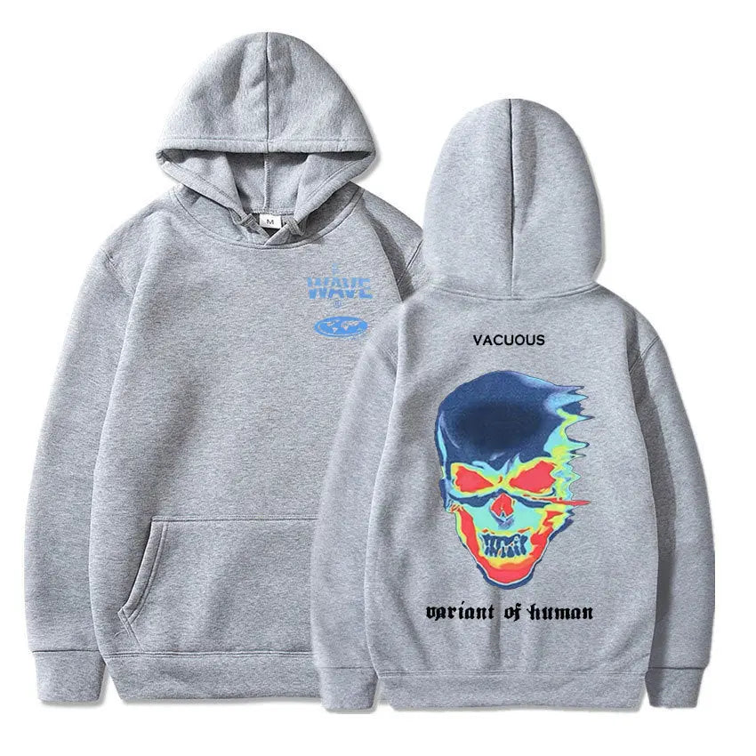 Skeleton Thermal Imaging Graphic Print Hoodie The 4 Season Clothing Brand