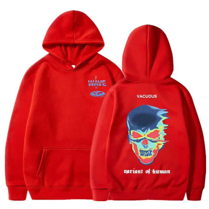 Skeleton Thermal Imaging Graphic Print Hoodie The 4 Season Clothing Brand