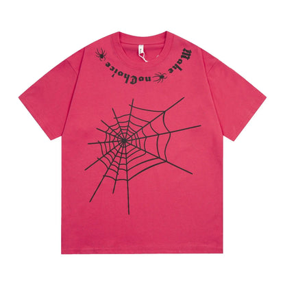 Spider Web Printed Graphic T-Shirt The 4 Season Clothing Brand