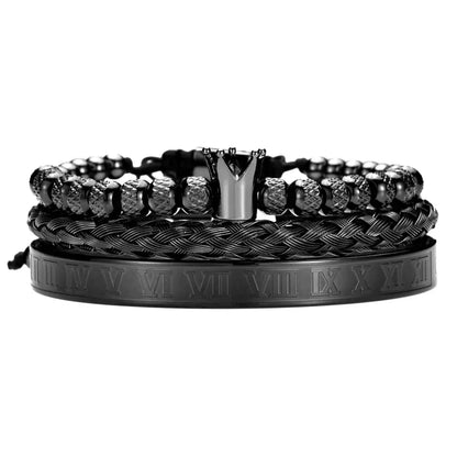 Stainless Steel 3pc Bracelet The 4 Season Clothing Brand