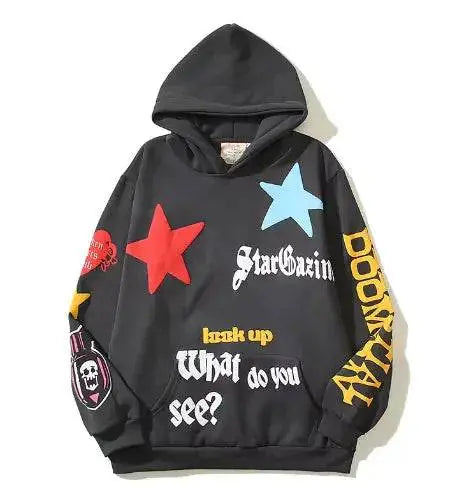 Star Gazin Hoodie - The 4 Season Clothing Brand