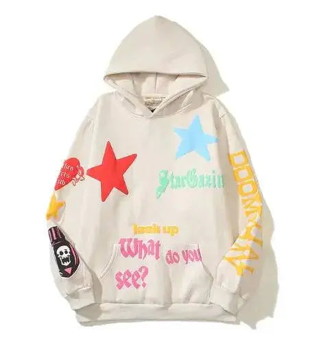 Star Gazin Hoodie - The 4 Season Clothing Brand