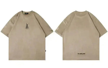 Suede Oversized T-Shirt - The 4 Season Clothing Brand