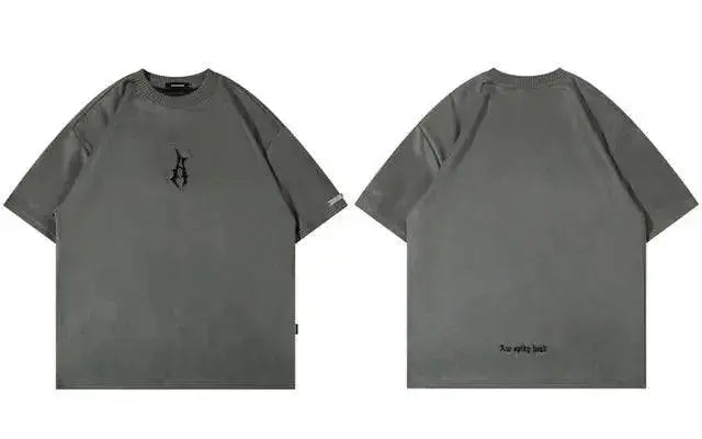 Suede Oversized T-Shirt - The 4 Season Clothing Brand