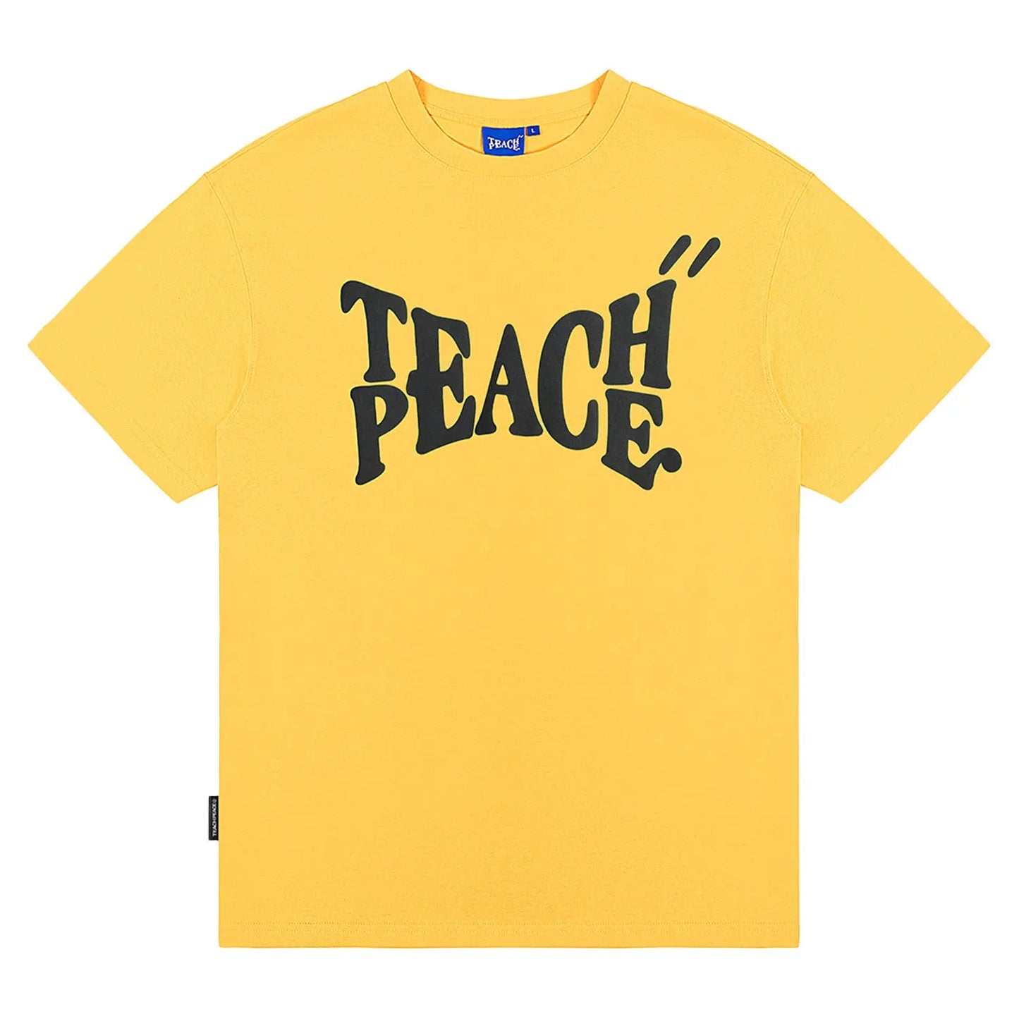 Teach & Peace Letter Printed Casual T-Shirt The 4 Season Clothing Brand