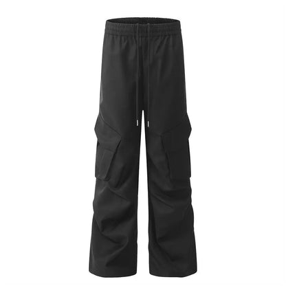 Trendy Elastic Waist Drawstring Cargo Pants The 4 Season Clothing Brand