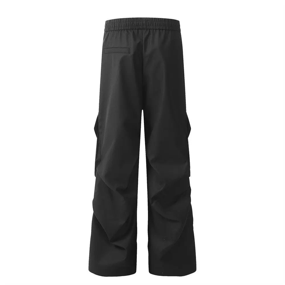 Trendy Elastic Waist Drawstring Cargo Pants The 4 Season Clothing Brand