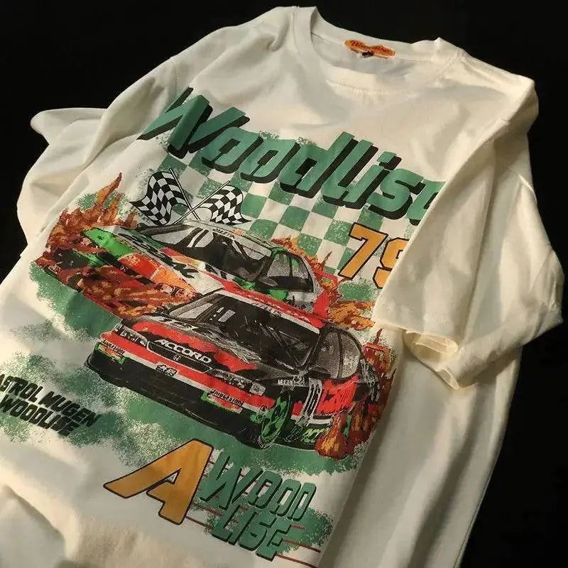 Vintage Racing Cars Graphic T Shirts - The 4 Season Clothing Brand