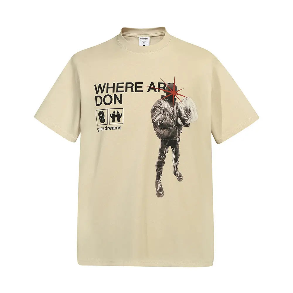 Where Are Don Graphic T-Shirt The 4 Season Clothing Brand