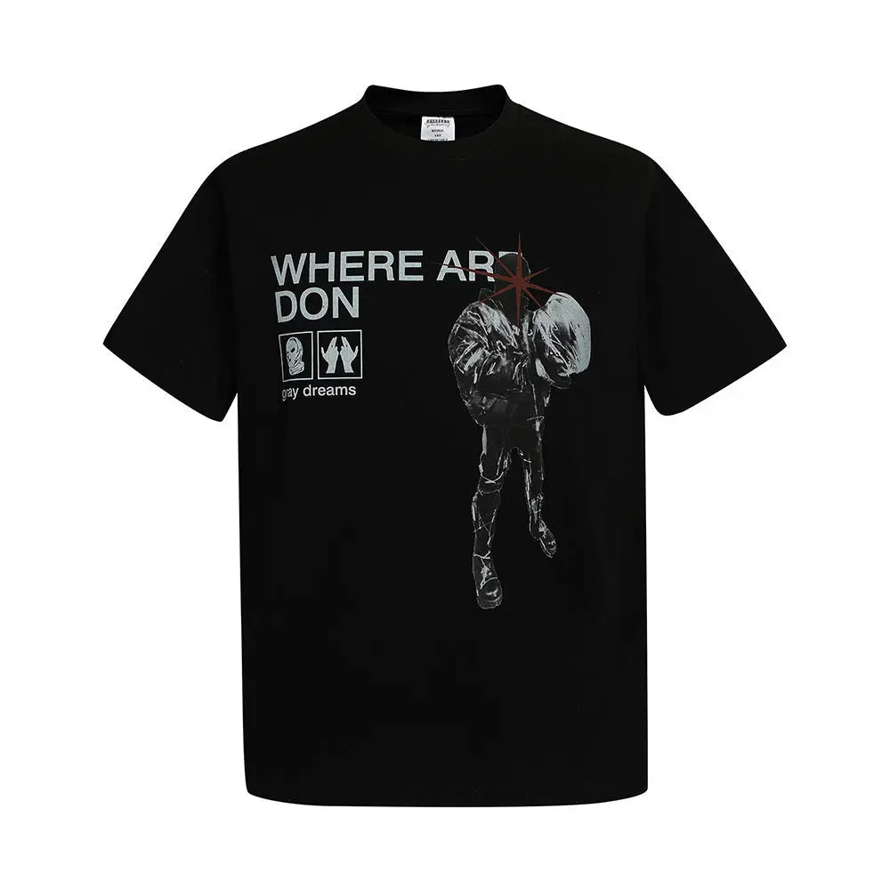 Where Are Don Graphic T-Shirt The 4 Season Clothing Brand