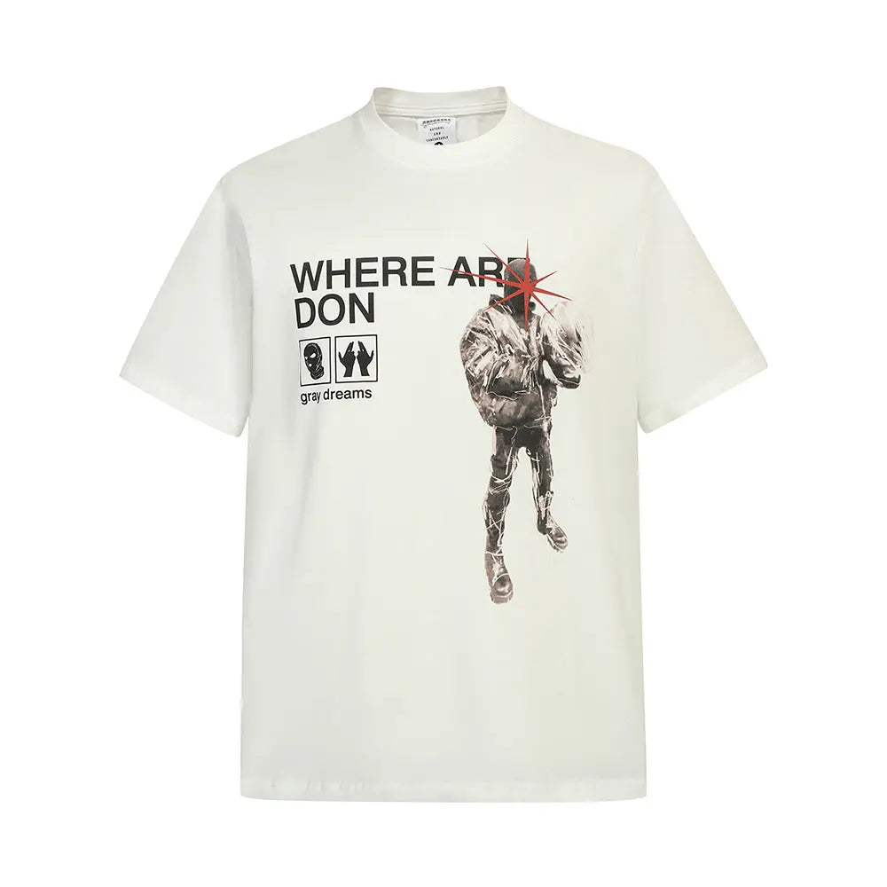 Where Are Don Graphic T-Shirt The 4 Season Clothing Brand