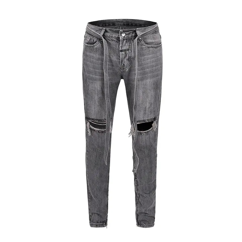 Zippered  Jeans The 4 Season Clothing Brand