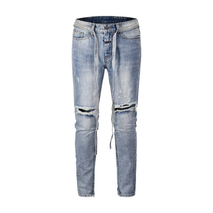 Zippered  Jeans The 4 Season Clothing Brand